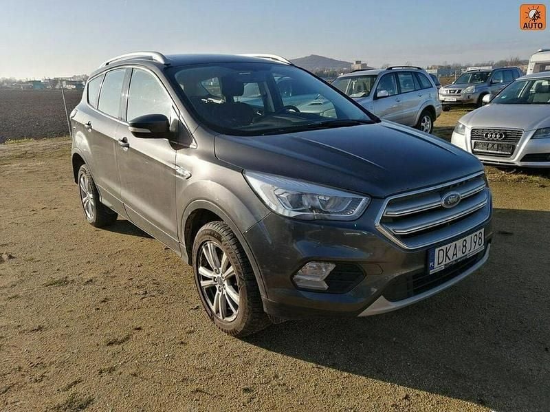 Czarny Używany 2018 Ford Kuga SUV | 47 900 zł (Super Cena) - Obraz 1/4