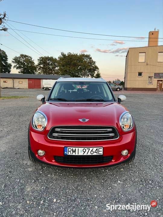 Czerwony Używany 2015 Mini Countryman SUV | 42 900 zł (Uczciwa cena) - Obraz 1/4