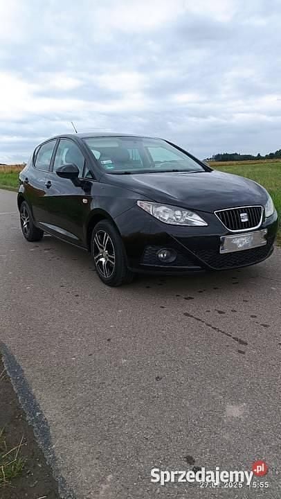 Czarny Używany 2008 Seat Ibiza Hatchback | 10 800 zł (Uczciwa cena) - Obraz 1/4