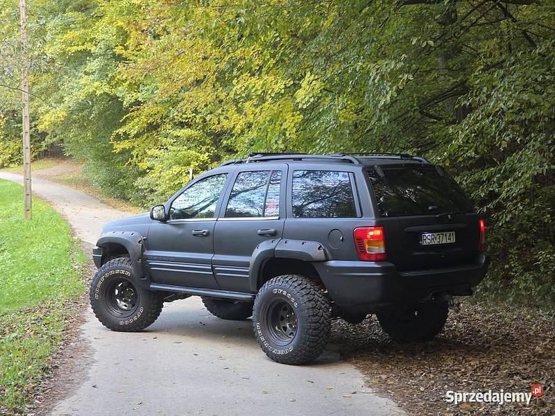 Czarny Używany 1999 Jeep Grand Cherokee SUV | 36 000 zł - Obraz 1/4