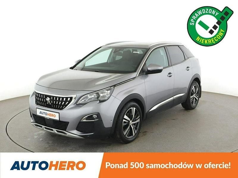 Szary Używany 2017 Peugeot 3008 Allure SUV | 51 900 zł (Dobra cena) - Obraz 1/3