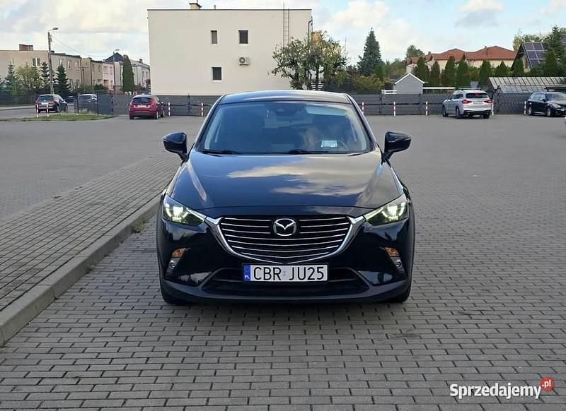 Czarny Używany 2018 Mazda CX-3 SUV | 61 000 zł (Dobra cena) - Obraz 1/4