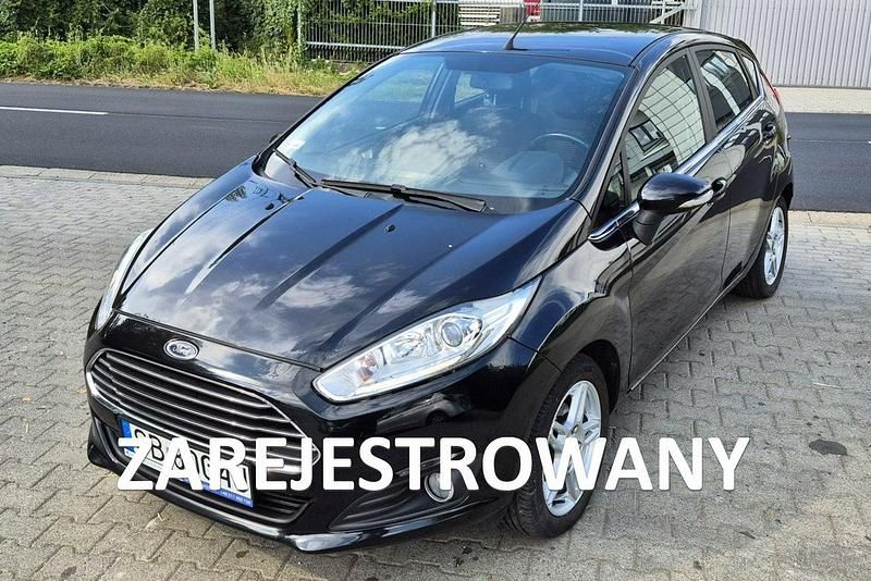 Czarny (metalik, perła) Używany 2014 Ford Fiesta Hatchback | 18 800 zł (Super Cena) - Obraz 1/4