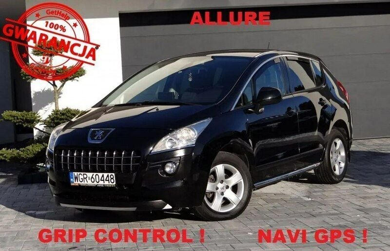 Czarny (metalik) Używany 2012 Peugeot 3008 SUV | 29 900 zł (Dobra cena) - Obraz 1/4
