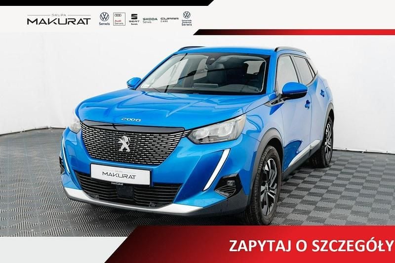 Niebieski Używany 2021 Peugeot 2008 Allure SUV | 69 850 zł (Uczciwa cena) - Obraz 1/4