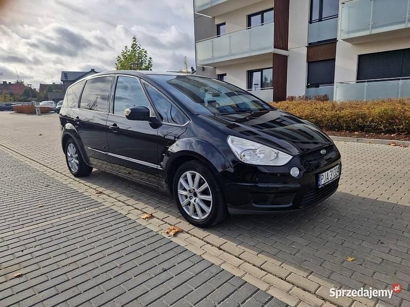 Czarny Używany 2007 Ford S-MAX S Minivan | 19 999 zł (Dość drogi) - Obraz 1/4