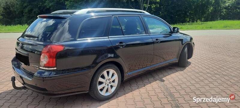 Czarny Używany 2008 Toyota Avensis T2 Sedan/Limuzyna | 17 000 zł (Drogi) - Obraz 1/4