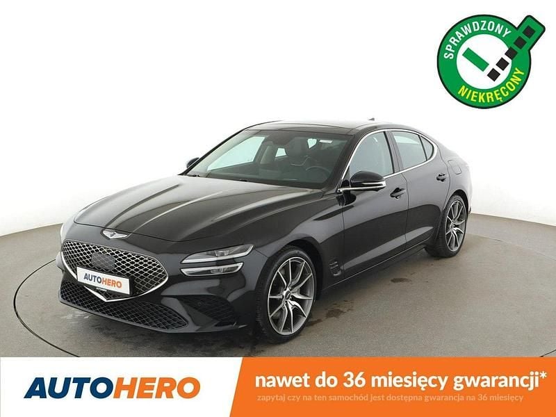 Czarny Używany 2022 Genesis G70 Sedan/Limuzyna | 132 300 zł - Obraz 1/3
