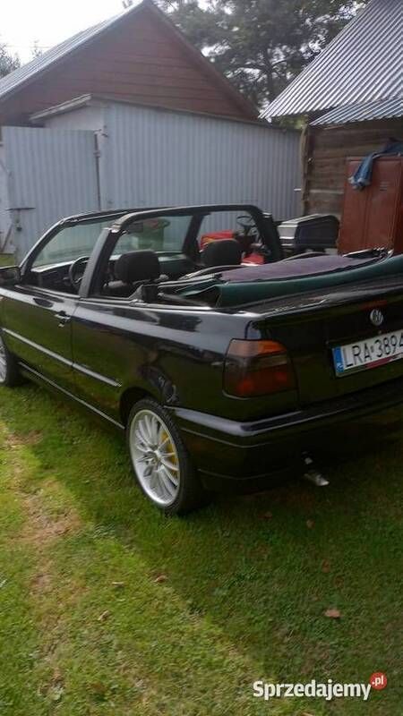 Używany 1996 VW Golf III Kabriolet | 4999 zł - Obraz 1/4