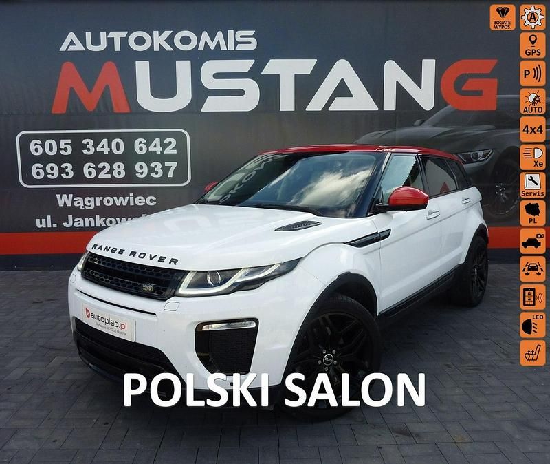 Biały Używany 2015 Land Rover Range Rover evoque SUV | 83 900 zł (Super Cena) - Obraz 1/4