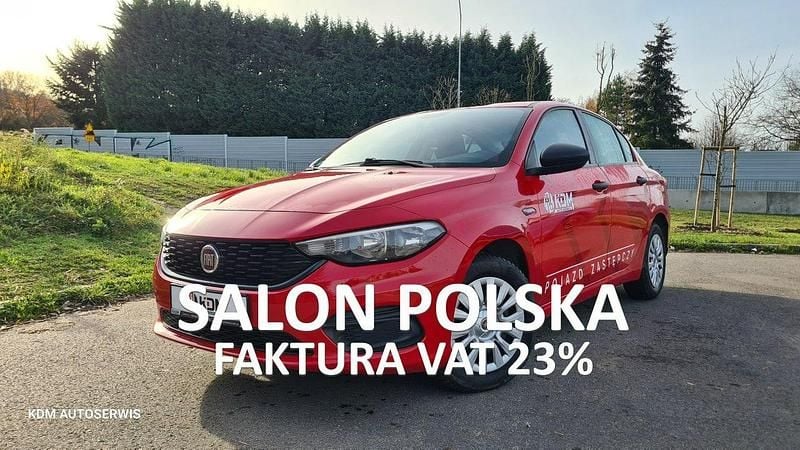 Czerwony Używany 2020 Fiat Tipo Sedan/Limuzyna | 33 370 zł (Uczciwa cena) - Obraz 1/4