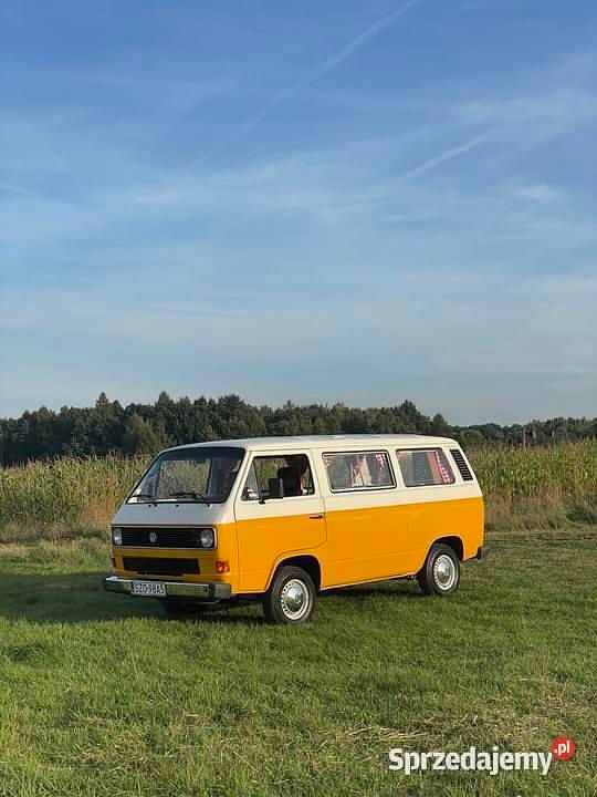Pomarańczowy Używany 1987 VW T3 Van | 21 370 zł - Obraz 1/4