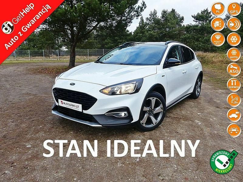 Biały Używany 2019 Ford Focus Active Hatchback | 44 990 zł (Uczciwa cena) - Obraz 1/4