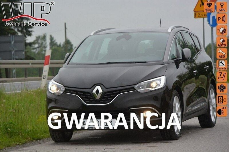 Czarny Używany 2017 Renault Grand Scénic IV Minivan | 52 300 zł (Dobra cena) - Obraz 1/4