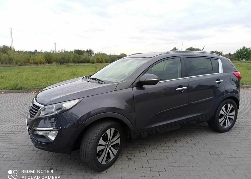 Szary Używany 2013 Kia Sportage 2 SUV | 46 000 zł (Uczciwa cena) - Obraz 1/4