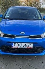 Używany Kia Rio 84 KM (61 kW) 2020 Niebieski Hatchback