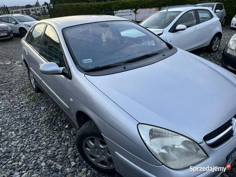 Srebrny Używany 2003 Citroën C5 Hatchback | 3900 zł - Obraz 1/4