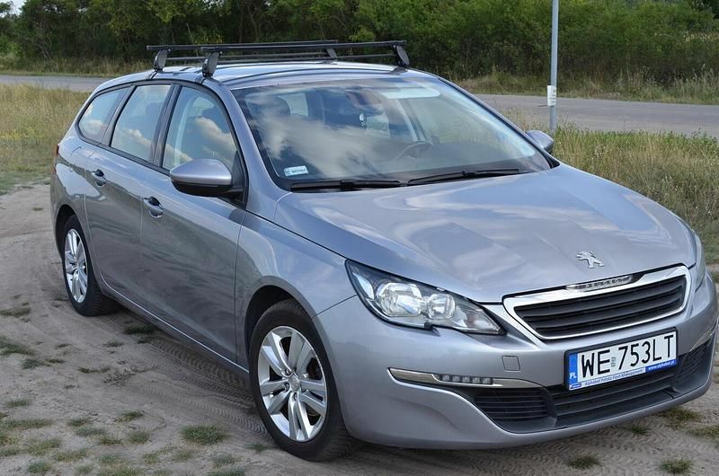 Srebrny Używany 2015 Peugeot 308 Kombi | 17 500 zł (Dobra cena) - Obraz 1/4