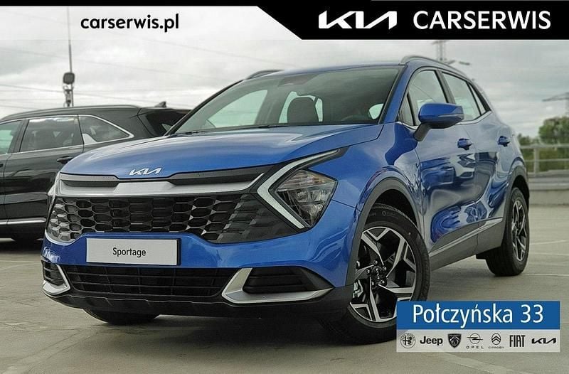 Niebieski (metalik) Używany 2024 Kia Sportage SUV | 125 890 zł (Dobra cena) - Obraz 1/4