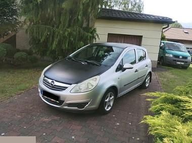 Srebrny Używany 2007 Opel Corsa Hatchback | 8800 zł - Obraz 1/4