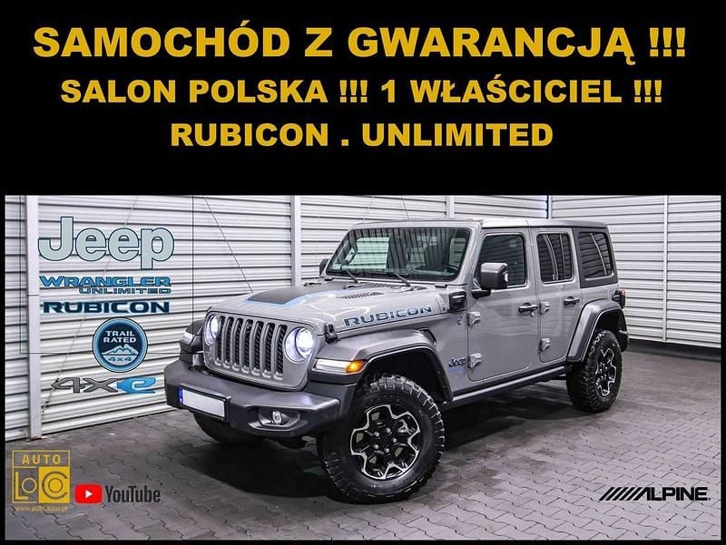 Szary Używany 2021 Jeep Wrangler SUV | 161 698 zł - Obraz 1/4