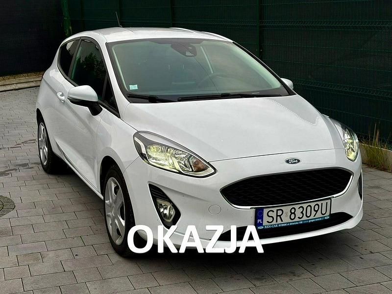 Biały Używany 2021 Ford Fiesta Hatchback | 30 900 zł (Dobra cena) - Obraz 1/4
