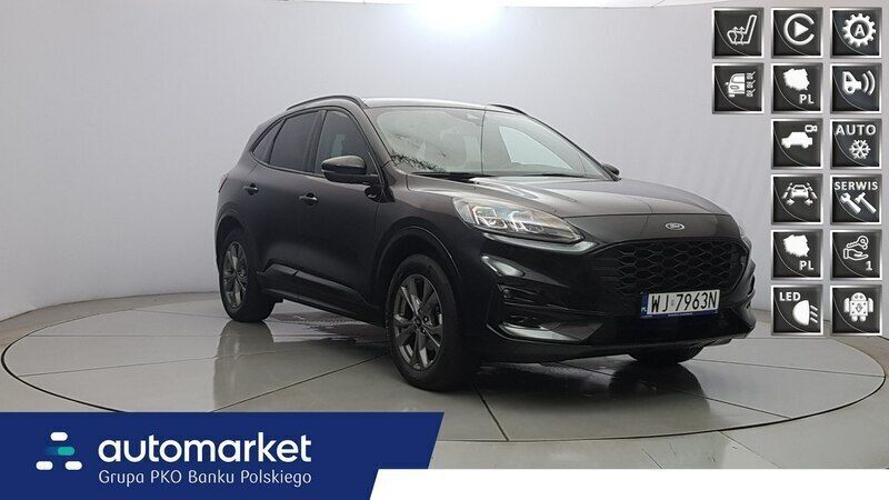 Czarny Używany 2022 Ford Kuga ST-Line SUV | 149 850 zł - Obraz 1/4