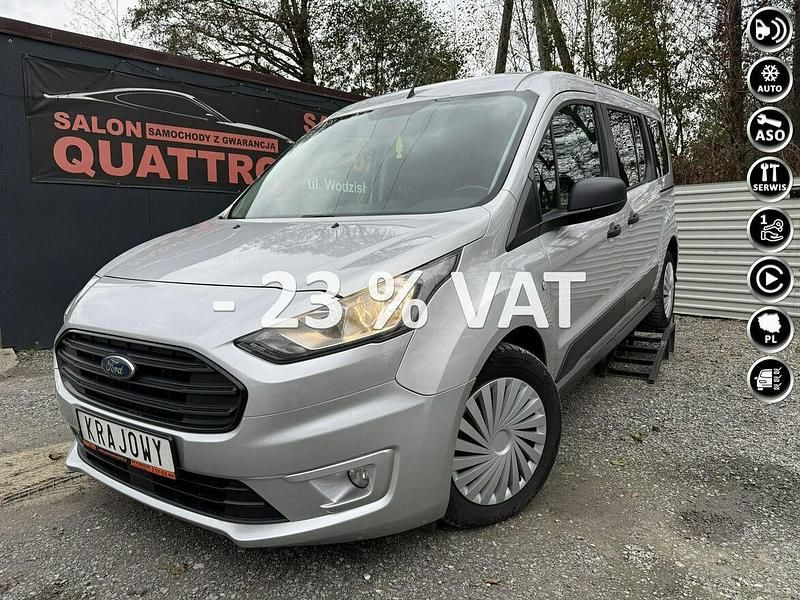 Srebrny Używany 2019 Ford Transit Minivan | 52 900 zł (Drogi) - Obraz 1/4