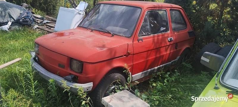 Pomarańczowy Używany 1992 Fiat 126 Hatchback | 2500 zł - Obraz 1/3