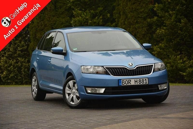 Niebieski Używany 2016 Skoda Rapid Kombi | 32 900 zł (Drogi) - Obraz 1/4