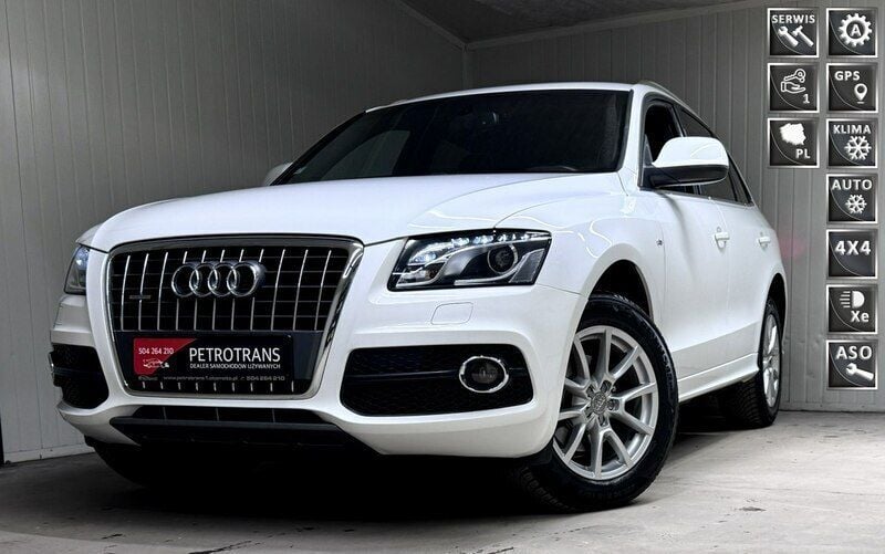 Biały Używany 2012 Audi Q5 S-Line SUV | 55 900 zł (Super Cena) - Obraz 1/4