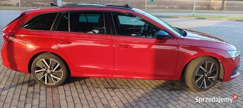 Używany Skoda Octavia Style 2021 Czerwony Kombi