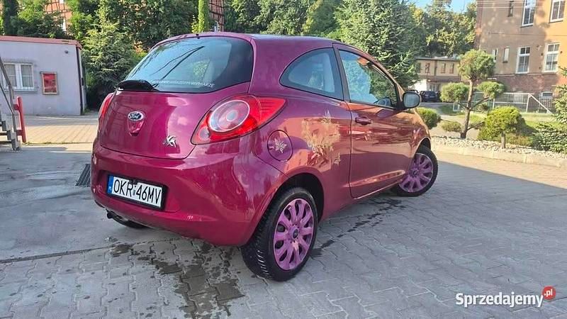 Używany Ford Ka 2009 Bordowy Hatchback