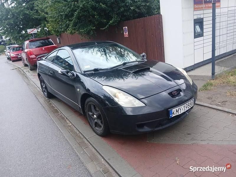 Czarny Używany 2001 Toyota Celica Coupe | 10 200 zł - Obraz 1/4