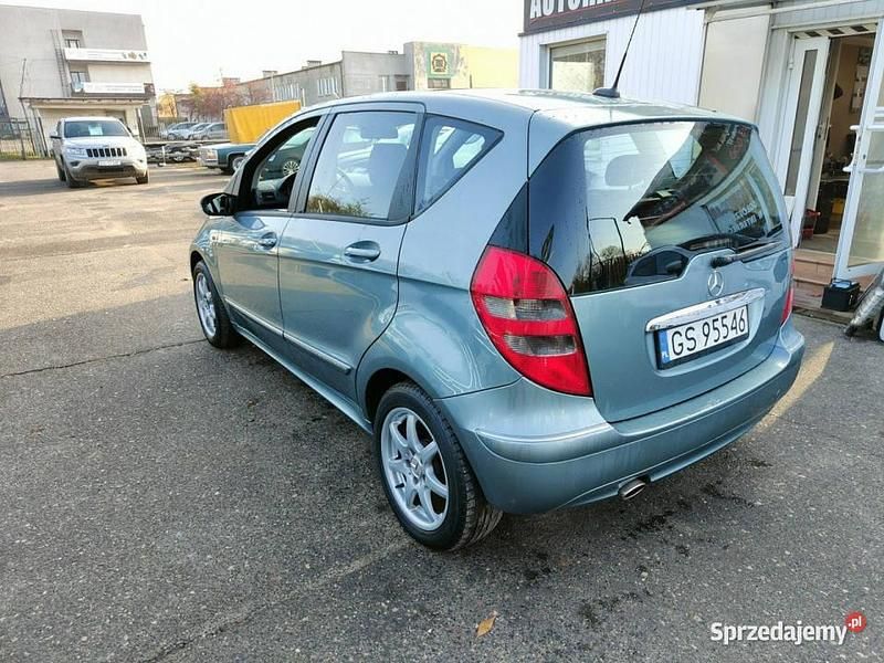 Używany Mercedes A170 115 KM (84 kW) 2005 Zielony jasny (metalik) Hatchback