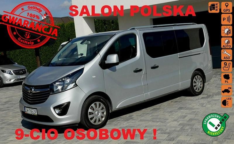 Srebrny (metalik) Używany 2017 Opel Vivaro Van | 72 900 zł (Uczciwa cena) - Obraz 1/4