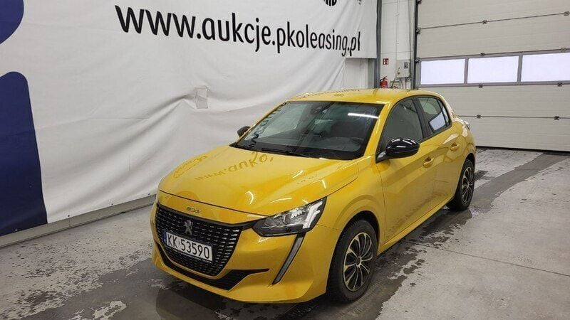 Żółty Używany 2022 Peugeot 208 Active Hatchback | 45 000 zł (Dobra cena) - Obraz 1/4