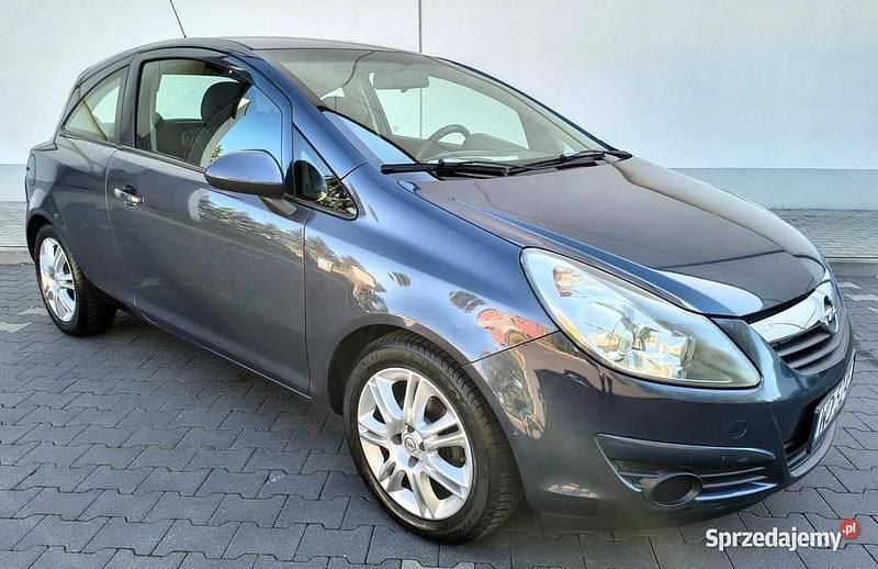 Granatowy Używany 2008 Opel Corsa Hatchback | 8900 zł (Uczciwa cena) - Obraz 1/4