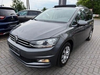 Szary Używany 2016 VW Touran Minivan | 49 900 zł (Dość drogi) - Obraz 1/4
