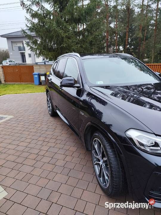 Granatowy Używany 2021 BMW X3 M Sport SUV | 176 500 zł - Obraz 1/4