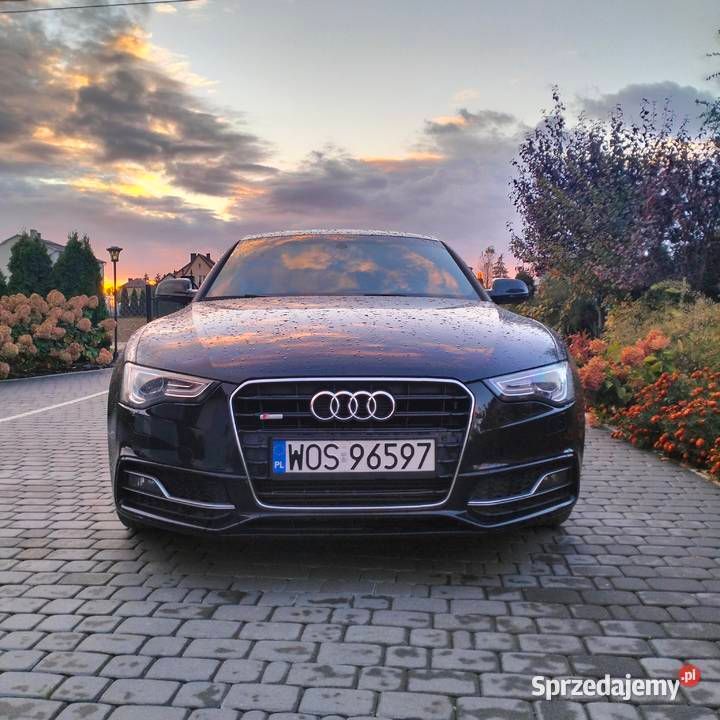 Czarny Używany 2014 Audi A5 S-Line Coupe | 48 000 zł (Uczciwa cena) - Obraz 1/4
