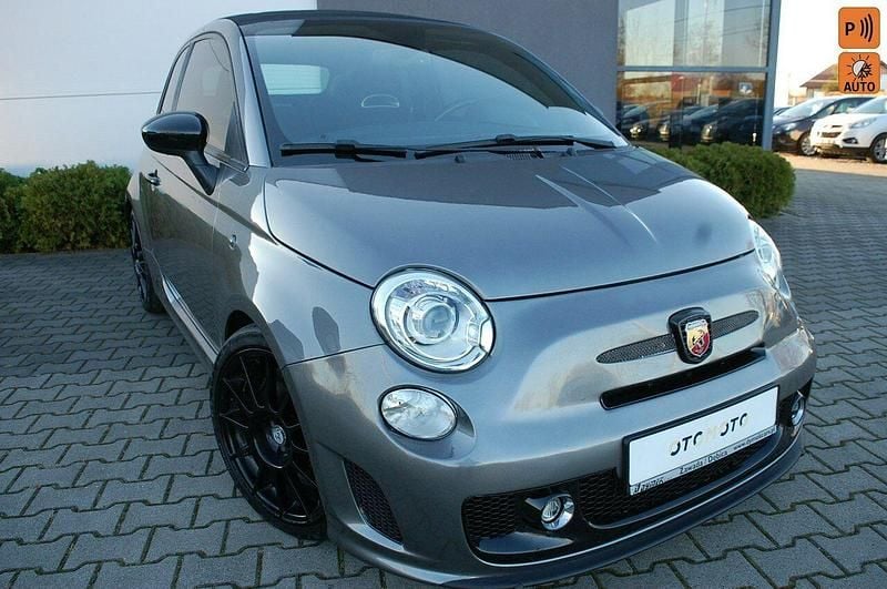 Szary Używany 2013 Fiat 500 Abarth Kabriolet | 34 900 zł - Obraz 1/4