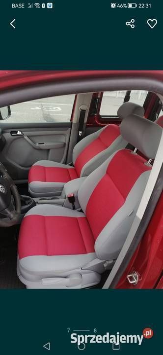 Czerwony Używany 2009 VW Caddy Minivan | 18 500 zł (Uczciwa cena) - Obraz 1/4