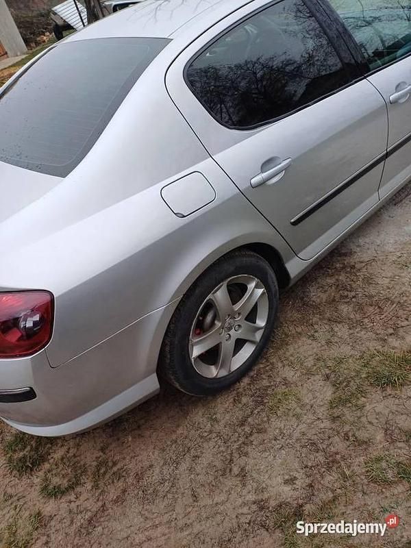 Srebrny Używany 2004 Peugeot 407 Sedan/Limuzyna | 5300 zł (Dość drogi) - Obraz 1/2