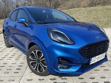 Niebieski Używany 2021 Ford Puma ST-Line SUV | 79 900 zł (Dość drogi) - Obraz 1/4