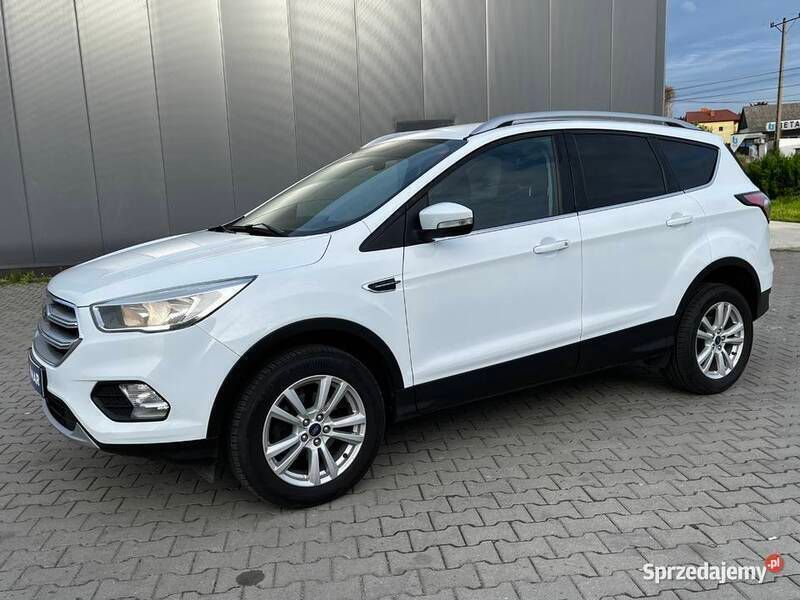 Biały Używany 2018 Ford Kuga SUV | 59 800 zł - Obraz 1/4