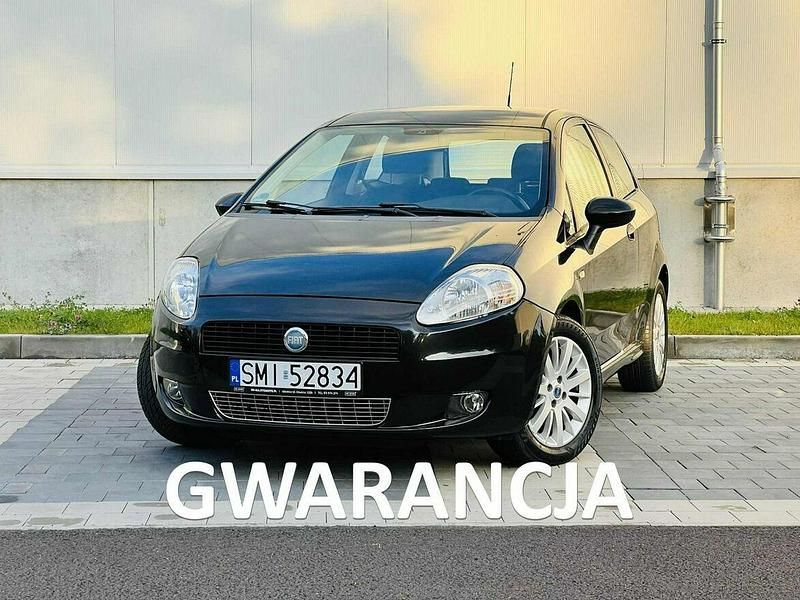Czarny Używany 2007 Fiat Grande Punto Hatchback | 9900 zł (Uczciwa cena) - Obraz 1/4