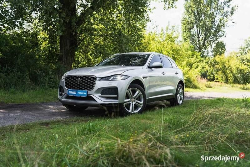 Srebrny Używany 2021 Jaguar F-Pace SUV | 134 999 zł (Uczciwa cena) - Obraz 1/4