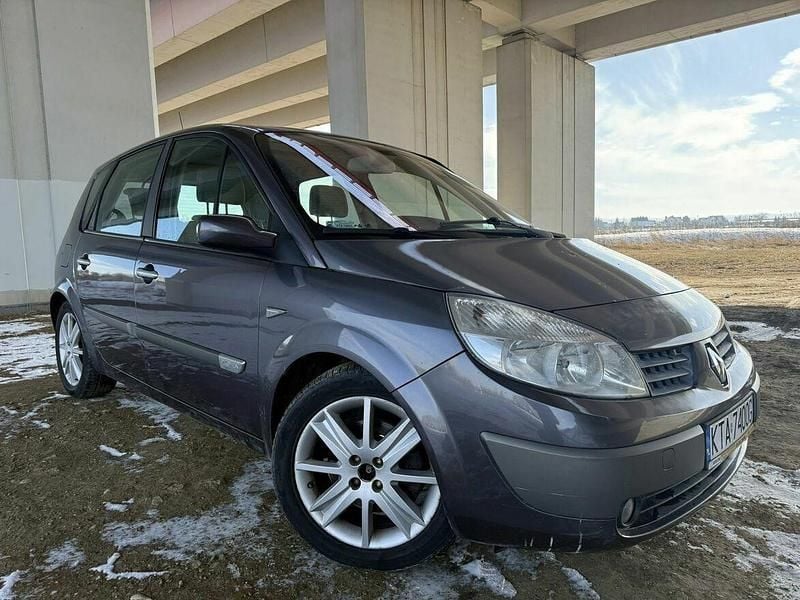 Używany Renault Scénic II 2007 Srebrny Minivan