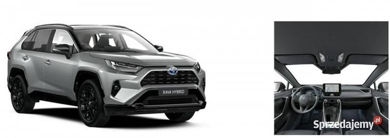 Nowe Toyota RAV4 Hybrid 222 KM (163 kW) 2025 Srebrny (metalik) SUV
